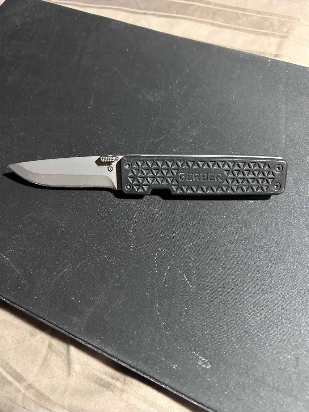GerberPocket Square Knife with Satin Blade